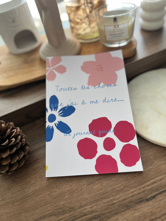 Toutes les choses que j'ai à me dire...Le journal guidé.