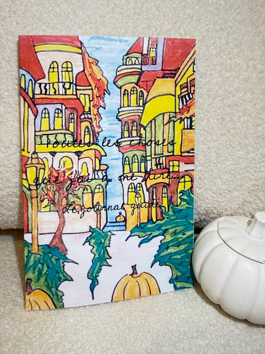 Toutes les choses que j'ai à me dire... Le journal guidé